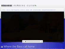 Tablet Screenshot of berkshirefishing.com